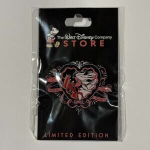 Disney DEC‎ TWDC Valentine's Day Villaintine’s Villains Cruella Pin LE 250